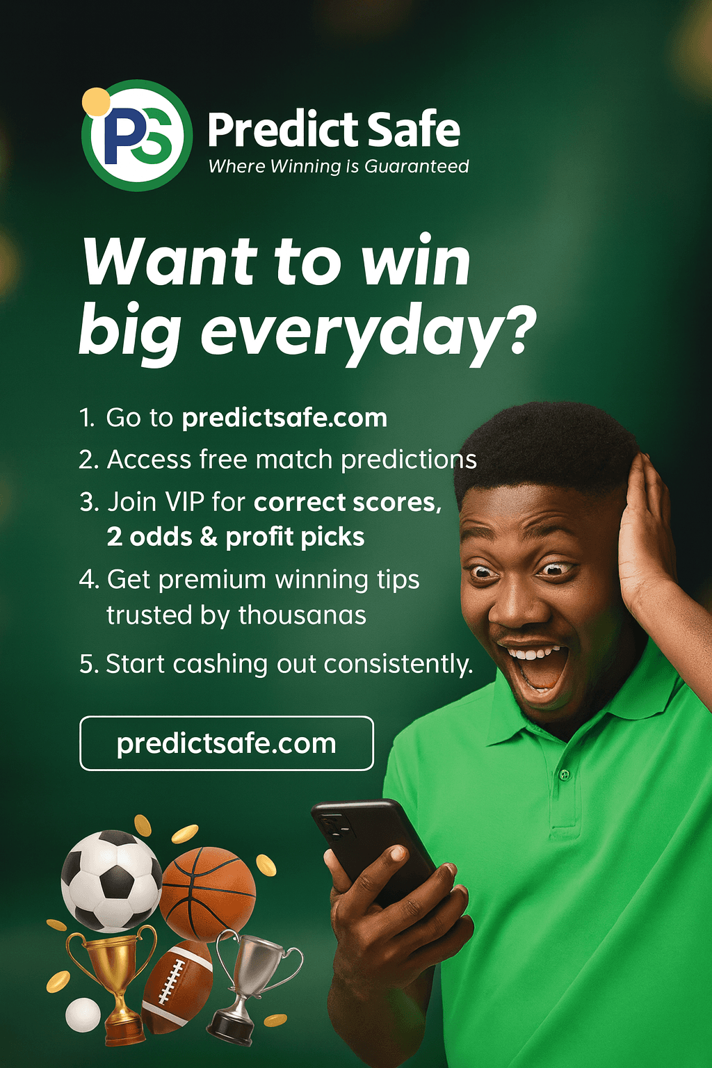 Today’s Football Predictions & Free Tips | PredictSafe